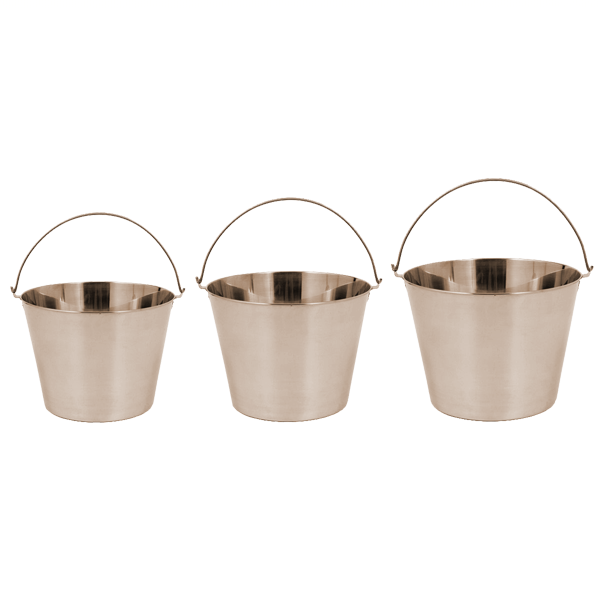 3 Piece Stainless Steel Beverage Bucket Set 2